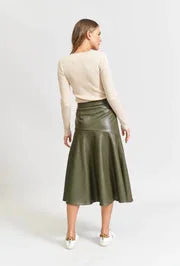 Pu Drifter Skirt