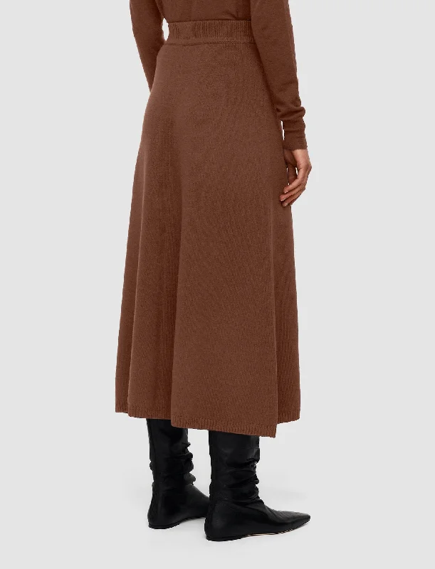 Silk Cashmere Skirt