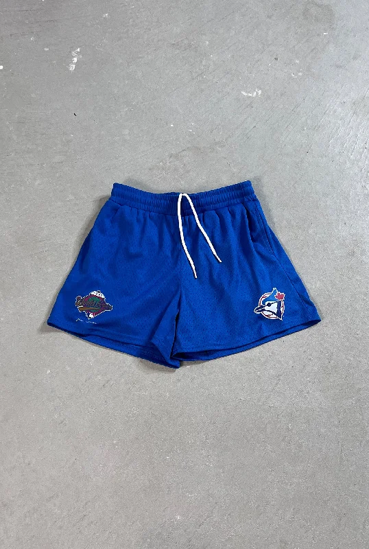 Toronto Blue Jays 1992 World Series Mesh Shorts - Blue