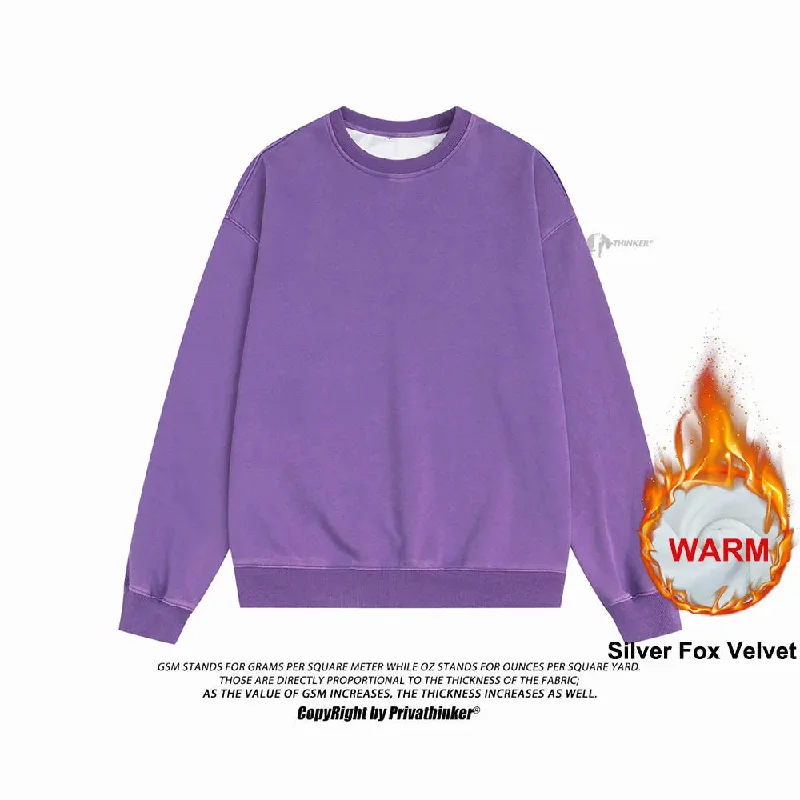 Purple(Fleece) / M