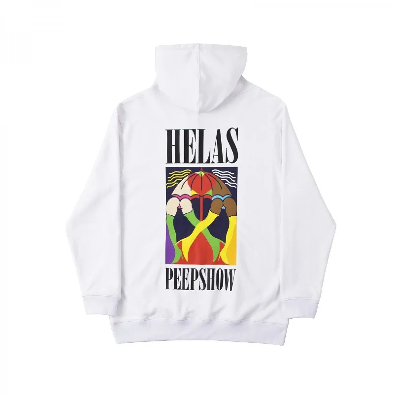 HÉLAS PEEPS HOODIE // WHITE