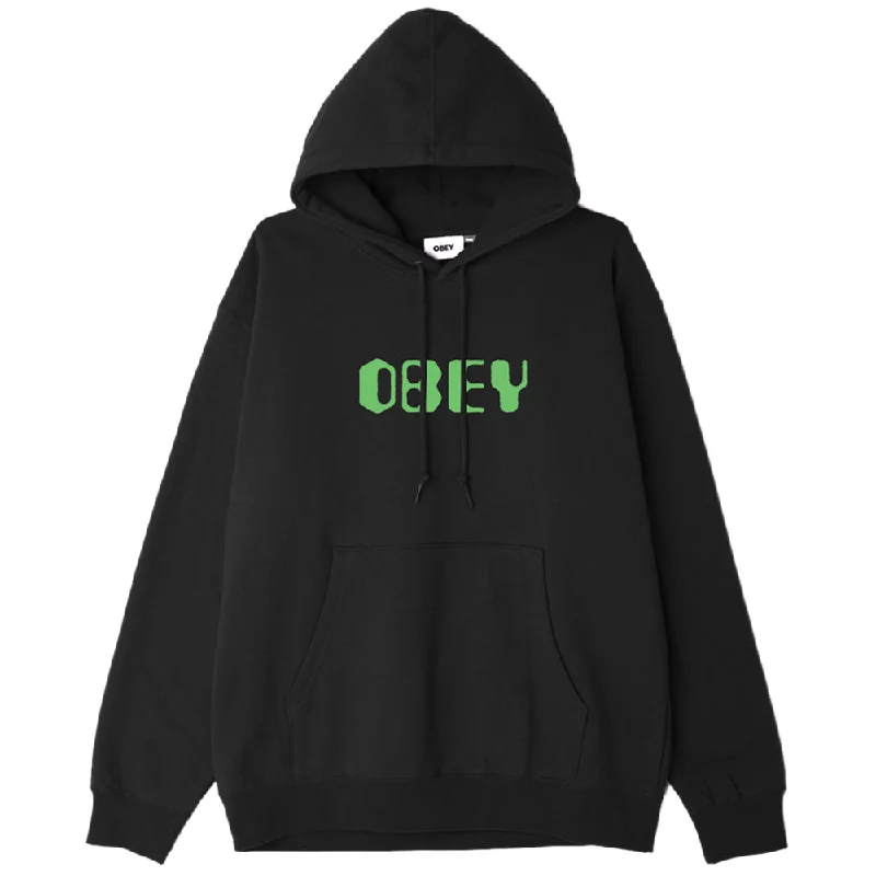 OBEY GRAFX PREMIUM HOODIE // BLACK